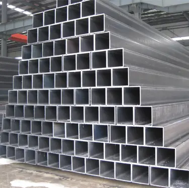 Metal Structure Pipe ERW Thick Wall Pipe Iron Rectangular Square 1.0 - 16.0 Mm Non-alloy Black Carbon Steel Square Pipe