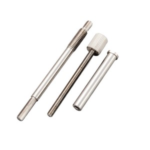 Vis horizontale en acier inoxydable non standard, vis de forme spéciale, usinée CNC, métrique, taille maximale 100 mm - Product Image 1