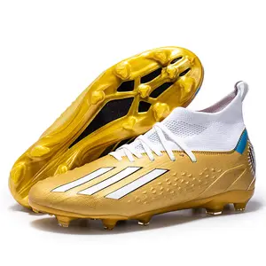 Botas de fútbol personalizadas para hombre, zapatos de fútbol de diseño de marca famosa, precio de fábrica, a la venta, nuevas