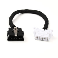 Weisheng ISO9001 OBD2 Y-Splitter-Kabelbaum für Auto/LKW/Maschinen, Zweikanal-Überwachungskabel mit IP68-Schutzklasse