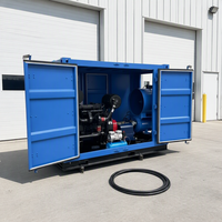 Nettoyeur de canalisations à eau froide haute pression 240 bars 120 L/min, moteur diesel, vente directe usine, garantie 1 an