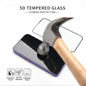 <span class=keywords><strong>Pellicola</strong></span> Protettiva in Vetro Temperato 5D Anti-Graffio per <span class=keywords><strong>iPhone</strong></span> 15 14 13 <span class=keywords><strong>12</strong></span> <span class=keywords><strong>Pro</strong></span> Max, Protezione Schermo ad Alta Definizione - Product Image 4