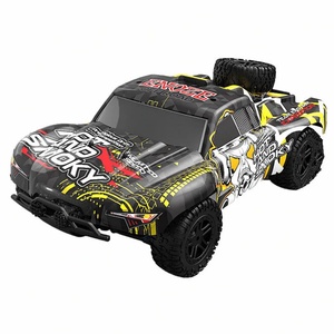 Voiture de course RC tout-terrain 4x4 électrique 2,4G à grande vitesse (50-60 km/h) avec moteur brushless ESC SJY-301E à l'échelle 1/18 et 4 canaux - Product Image 1