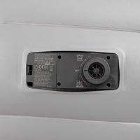 Matelas gonflable en PVC certifié pour l'exportation transfrontalière avec pompe électrique intégrée, gonflage/dégonflage à une touche, idéal pour l'extérieur