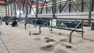 Base de connexion en acier revêtue de poudre galvanisée à chaud <span class=keywords><strong>pour</strong></span> système de montage solaire de <span class=keywords><strong>poteau</strong></span> de canal de jambe de force - Product Image 5
