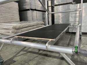 Andamio móvil de aluminio para construcción, 6m, 12m, andamio de Marco ancho único, <span class=keywords><strong>Torre</strong></span> rodante - Product Image 6