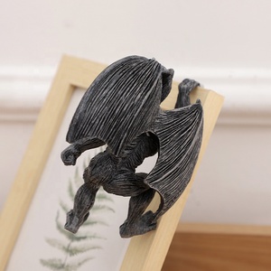 Estatua de monstruo <span class=keywords><strong>fantasma</strong></span> de resina, adornos, alas de demonio de Halloween, decoraciones creativas para el hogar - Product Image 3