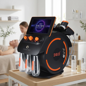 เครื่องพ่นน้ำ 360 องศา สำหรับทำทรีทเมนท์ไฮโดรเดอร์มาเบรชั่น บำรุงผิวหน้าด้วยออกซิเจน ช่วยฟื้นฟูผิว ทำความสะอาดรูขุมขน ยกกระชับผิวหน้า เครื่องมือเสริมความงาม - Product Image 1