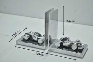 Most Selling Bookend Set for Bookshelf Support Home Decor and Study <b>Table</b> Organization Accessory Available At Export Price - Product Image 4