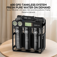 Système d'osmose inverse sans réservoir 600 GPD OEM/ODM à 6 étapes avec filtre à eau et moniteur TDS pour eau potable directe