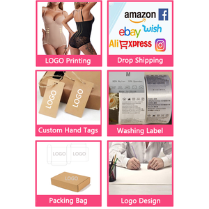 S M L XL XXL En Gros Femmes Gindle Post-partum Body Taille Contrôle Abdomen Butt Lift Corset Corps Shaper Culotte - Product Image 6