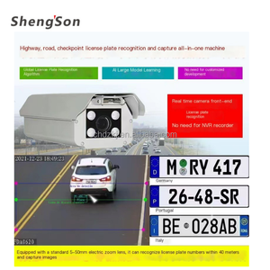 Russia Intelligent Traffic <strong>System</strong> ANPR Vehicle License Plate <strong>Recognition</strong> LPR <strong>Cameras</strong> AI For Highways City Tolls Parking Lots - Product Image 2