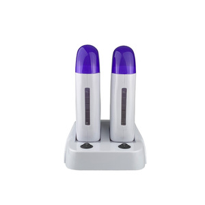Chauffe-cire épilatoire pour salon de beauté Machine 2 places Machine de thérapie à la cire chaude Épilation pratique à la cire - Product Image 3