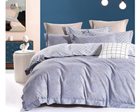 Parures de lit imprimées en coton personnalisées, nouvelles parures de couette en coton doux de luxe imprimées, parures de draps imprimées