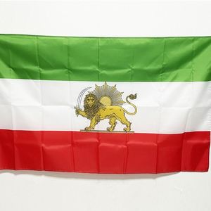 Bannières de drapeau national en polyester 100D de haute qualité 90x150cm ancien iranien meilleur prix agriculture éducation agence de voyage numérique - Product Image 3