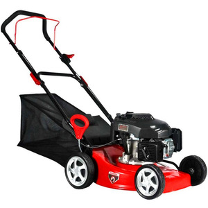 Tondeuse de jardin sans fil autopropulsée de qualité industrielle 20 pouces, tondeuse manuelle 16 pouces à 4 temps pour couper l'herbe, robot tondeuse DIY avec bac de ramassage - Product Image 5