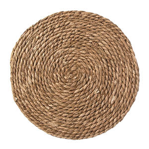 Tapete de Jacinto Manteles individuales tejidos a mano Copa tejida de Vietnam, Tazón, Sartén Manteles individuales resistentes al calor - Product Image 1