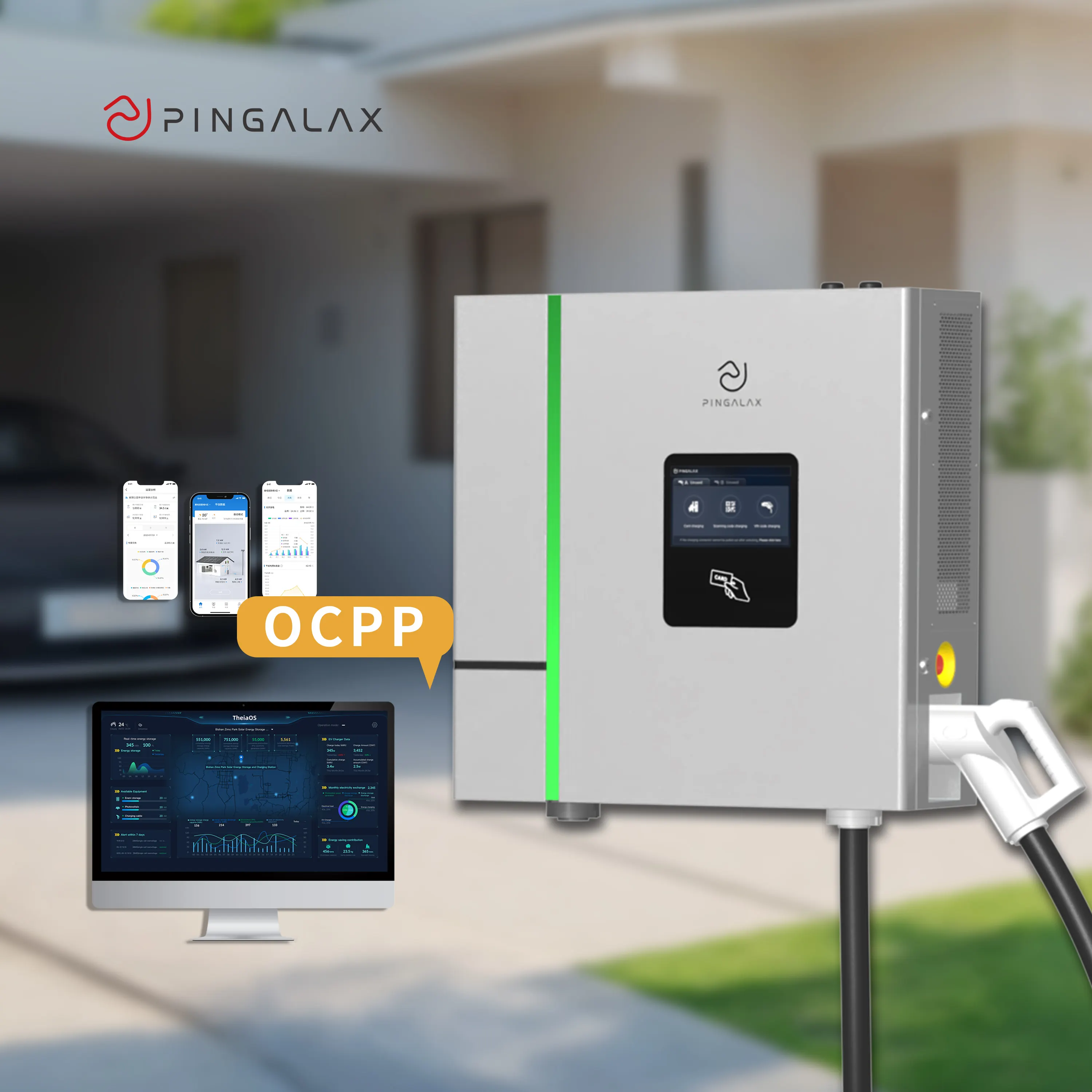 Fabrika toptan DC Wallbox Ev Dc şarj istasyonu 20kw 30kw hızlı şarj istasyonu için elektrikli araç araba DC EV şarj