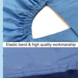 قبعة قطنية جراحية مع غطاء تمريض ذيل حصان مبطن بالساتان لقبعة طبية حجم قابل للتعديل - Product Image 6