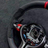 Volant en cuir amélioré pour BMW Série M F10 F30 E90 E92 E93 E84 E87 E70 E71 X5M X6M
