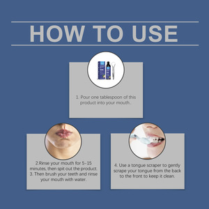 Bain de bouche à la menthe et à la noix de coco de haute qualité 100 ml, bain de bouche pour éliminer les odeurs, bain de bouche au parfum naturel - Product Image 6