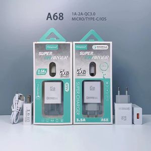 <span class=keywords><strong>Kit</strong></span> de carga súper rápida QC3.0 Totalmente compatible con cabezal de carga de EE. UU. UE Cable USB C rápido para Huawei para <span class=keywords><strong>Xiaomi</strong></span> - Product Image 6