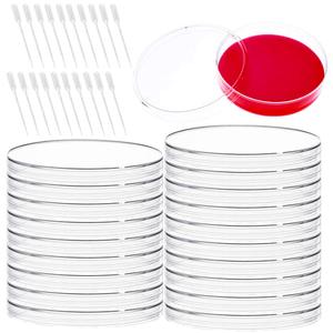 Prato de plástico descartável esterilizado, 90x15mm dois quartos petri dish 60mm 35mm 150mm - Product Image 5