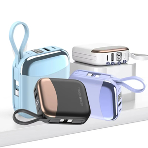 Hyto <span class=keywords><strong>Mini</strong></span> 10000MAh Ngân Hàng Điện USB C Nhanh Chóng Sạc Với Cáp Pd20w 22.5W Bên Ngoài Phụ Tùng Pin Cho <span class=keywords><strong>Iphone</strong></span> Samsung Xiaomi - Product Image 1