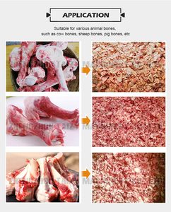 Trituradora de huesos comercial, máquina para romper huesos, trituradora de huesos de carne, precio - Product Image 4