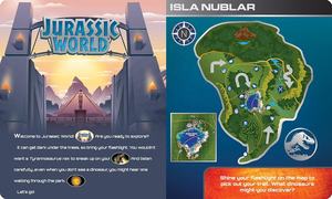 Jurassic World Learning Machines Dinosaurios en el libro de sonido oscuro con linterna de juguete - Product Image 5