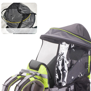 La mejor <span class=keywords><strong>mochila</strong></span> personalizada para llevar al bebé con protector de cabeza para papás Niña - Product Image 3