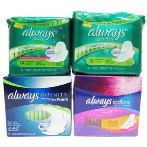 Immer Maxi Feminine Pads für Frauen, Größe 3 Extra lange Super Saugfähig keit, mit Flügeln, geruchs neutral, 33 Count