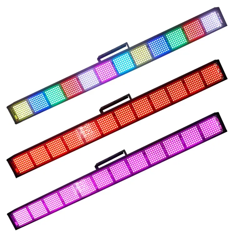 Полноцветный светодиодный стробоскоп 864, 48 сегментов, стробоскоп для лошадей, 3 в 1, СВЕТОДИОДНЫЙ матричный стробоскоп RGB