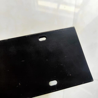 Pieds de meubles modernes noirs en fer, base métallique pour table basse, table à manger, armoire extérieure, salon, hôpital
