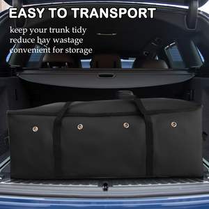 Muestra Gratuita, Bolsa de Heno de Alta Calidad para Caballos, Alimentación Lenta, Fácil de Llenar y Transportar, Red de Tela Resistente, Almacenamiento Personalizado - Product Image 3