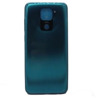Coque arrière Redmi pour Xiaomi Note 9 et Redmi 10X 4G, pièce de rechange noire