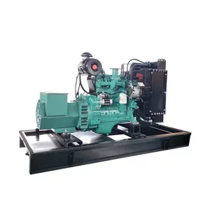 50kw 50 Kw 50kva Single Phase Brushless 1800rpm Silent Type Electricity Power Diesel Generator