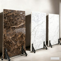 Support de sol multifonctionnel en fer sur mesure pour l'affichage de carreaux en marbre, ardoise naturelle et artificielle, pour présentoirs d'échantillons de carreaux