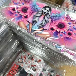 Autocollants de Transfert DTF UV Halloween 16Oz à <span class=keywords><strong>Bon</strong></span> <span class=keywords><strong>Prix</strong></span> pour Tasses <span class=keywords><strong>en</strong></span> Verre, Tasses à Café et Carnets - Product Image 4