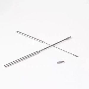 Agujas de Inoculación de Acero Inoxidable Yukang Medical de 15 cm, Juego de Agujas de Inoculación con Anzuelo para Uso en Laboratorio - Product Image 1