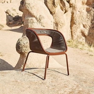 Set <span class=keywords><strong>da</strong></span> Pranzo <span class=keywords><strong>Moderno</strong></span> in Rattan a Tre Pezzi Stile Nordico, Resistente e Impermeabile, per Esterni, Camera <span class=keywords><strong>da</strong></span> Letto, <span class=keywords><strong>Giardino</strong></span> e Soggiorno - Product Image 2