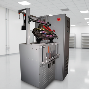 Machine de laboratoire pour la fabrication de fils fantaisie en coton, petite machine à cadre pour coton fantaisie - Product Image 3