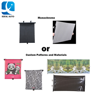 <span class=keywords><strong>Pare</strong></span>-<span class=keywords><strong>soleil</strong></span> rétractable universel quatre saisons pour véhicules, fixation par ventouse, en taffetas de polyester - Product Image 3