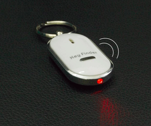 Led Key Finder định vị với PVC chuỗi Keychain tiếng còi điều khiển âm thanh Màn hình lụa in nhựa cho việc tìm kiếm bị mất phím - Product Image 4