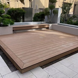Tarima Exterior de WPC, Madera Compuesta Coextruida, Impermeable, Antideslizante, para Balcón, Jardín, Patio - Product Image 6