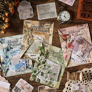 30 autocollants par paquet, série <span class=keywords><strong>postale</strong></span> Island Shore, autocollants rétro pour journal, autocollants et matériel pour journal intime d'enfants - Product Image 1