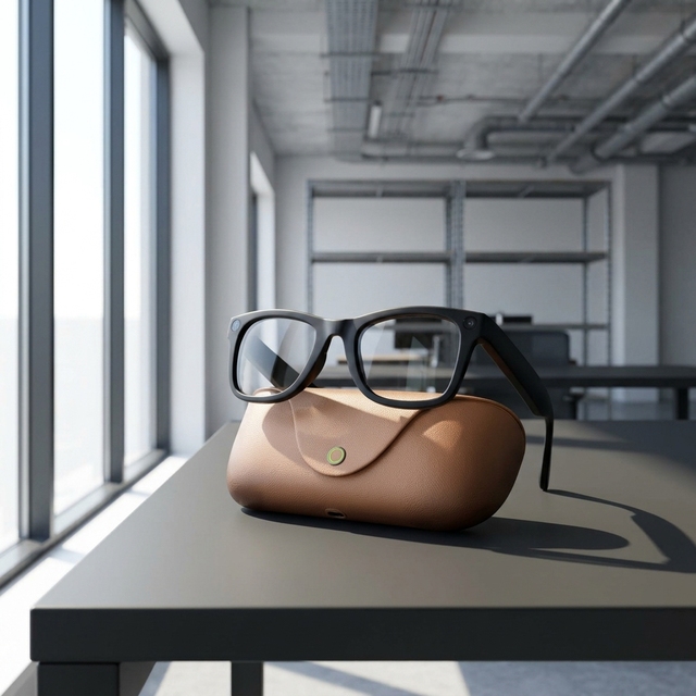 2026 New AI Smart Glasses IP65 8MP Camera Charging Box Wifi6 BT Call AI Translation Voice Control Image Stabilization