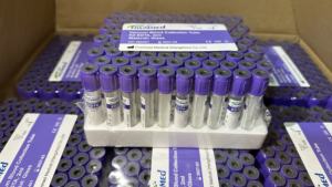 Tabung tes darah EDTA 3ml EDTA.k3 kualitas baik bahan kaca - Product Image 3