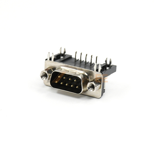 Liquidación directa de fábrica | DB9 macho con pasadores bifurcados y tuerca de remache frontal para montaje - Product Image 1