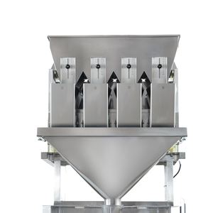 Aperitivos inflados con <span class=keywords><strong>palomitas</strong></span> de maíz saladas, galletas, bolsa de goma de <span class=keywords><strong>caramelo</strong></span>, máquinas de envasado y llenado de pesaje multifunción automático - Product Image 3